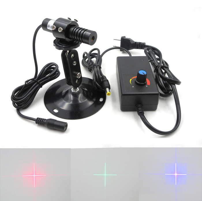 Red/Green/Blue Laser Module Crosshair Positioning Light 4.47°~120° Divergence Angle Can Be Customized